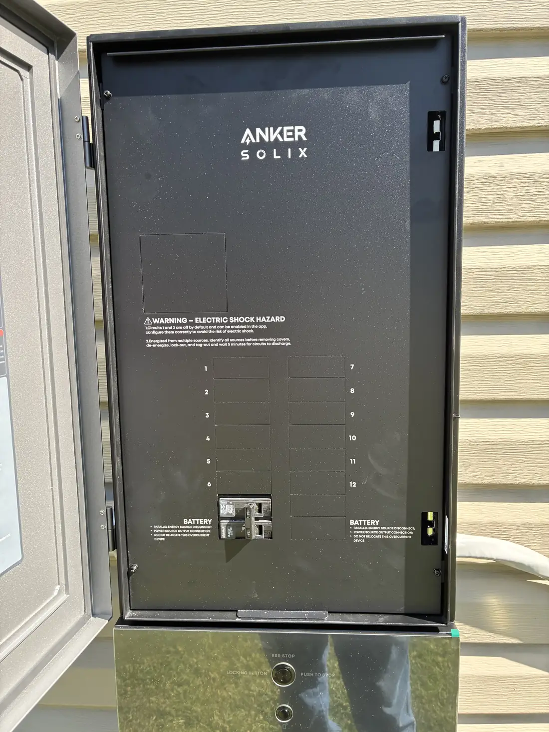 Anker transfer switch battery breakers, Florence KY