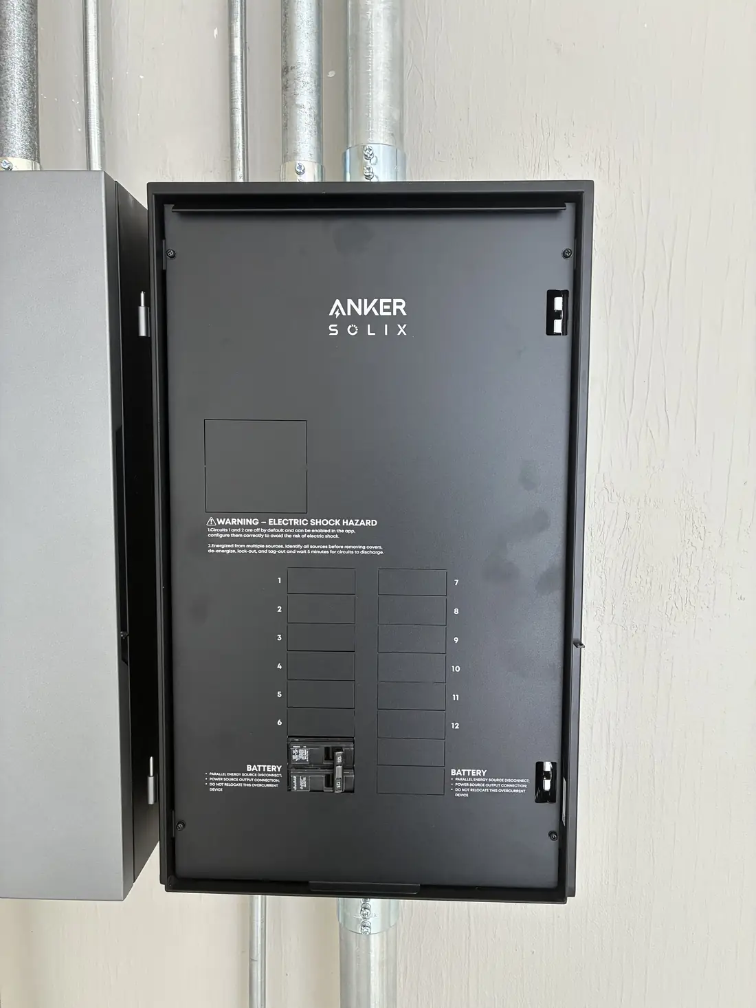 Anker SOLIX ATS dead front, Montgomery OH