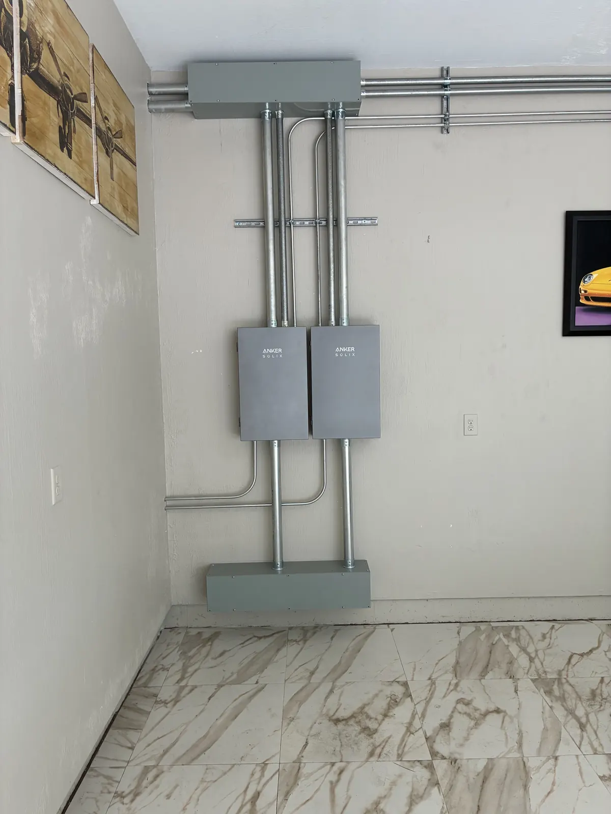 Dual Anker SOLIX transfer switch installation Montgomery, OH