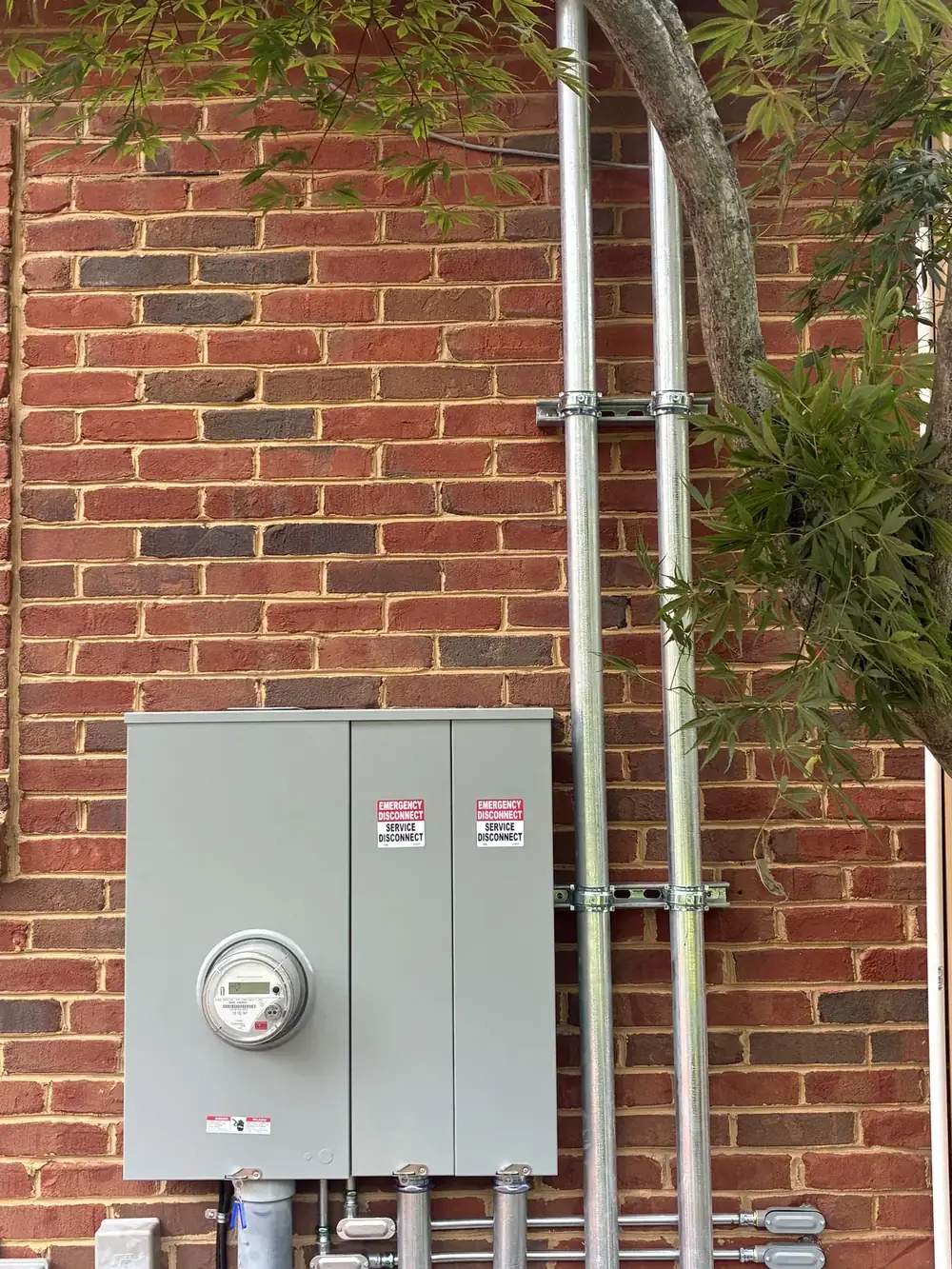 Dual 150A service upgrade for battery backup, Montgomery OH