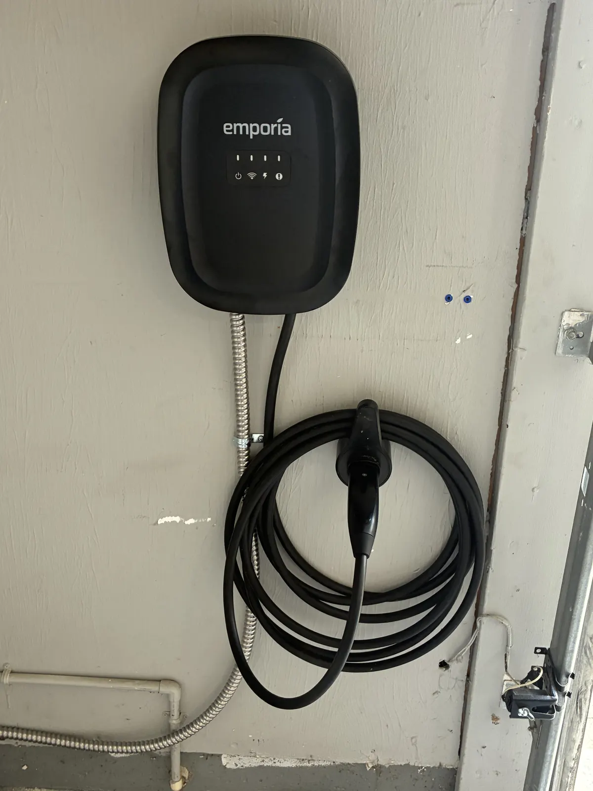 Emporia Level 2 EV charger installation, Mason OH
