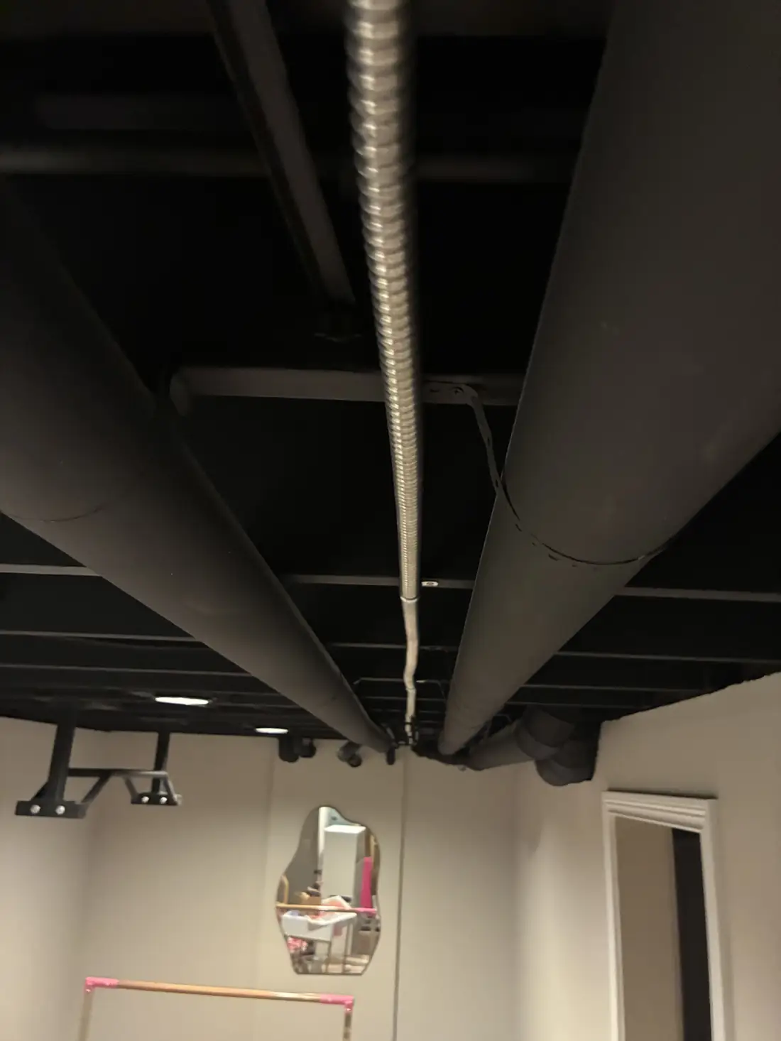 MC cable ceiling run, commercial buildout