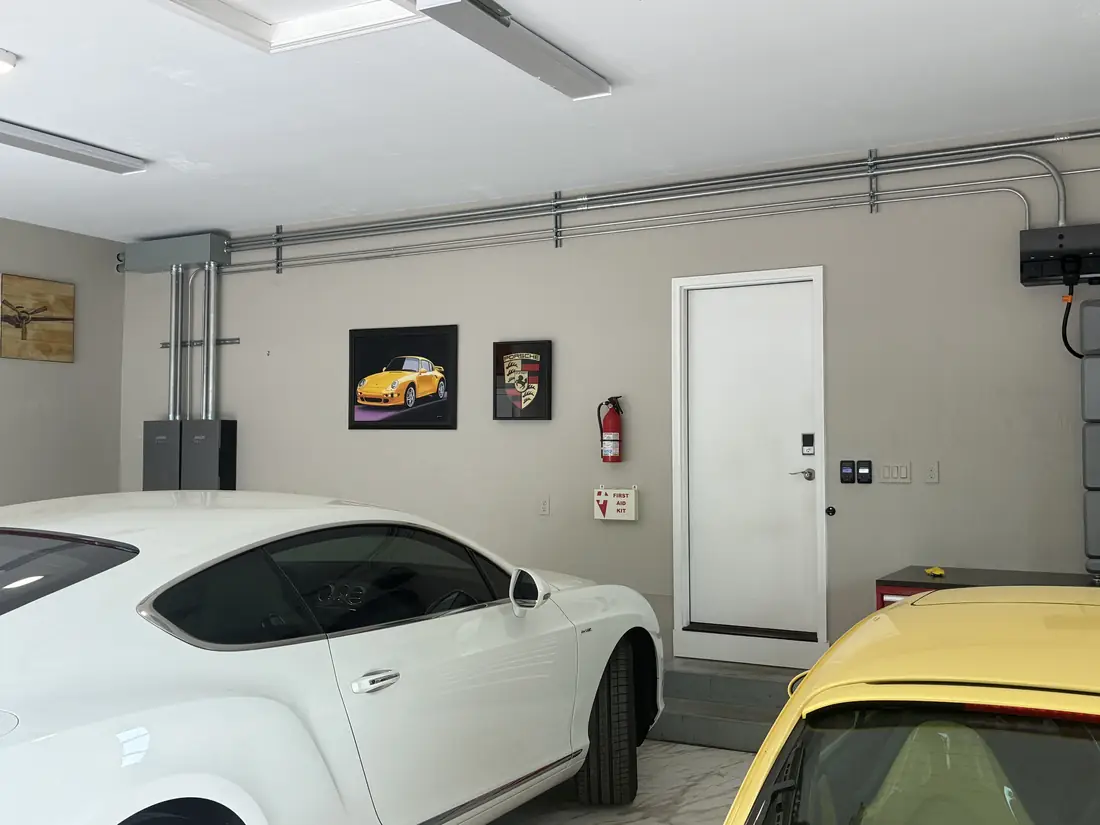 Finished Anker SOLIX installation in Montgomery, OH garage